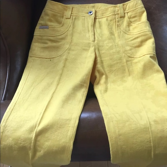 D&G yellow pants - Picture 2 of 5